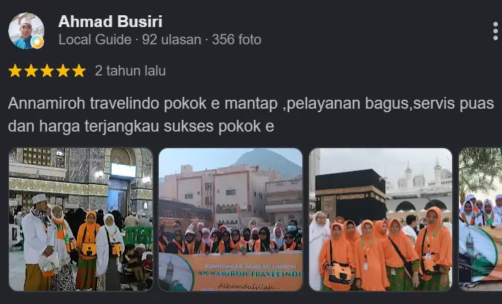 Testimoni jamaah 4